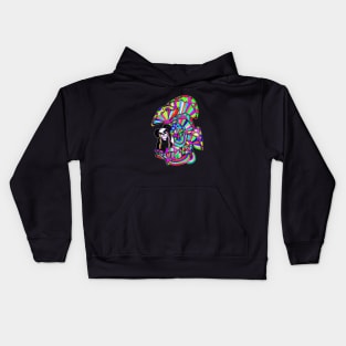 Crying Panda Kids Hoodie